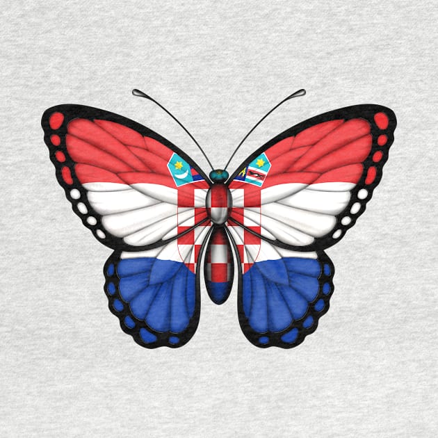 Croatian Flag Butterfly by jeffbartels